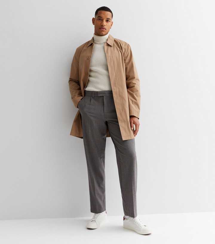 Brown Relaxed Fit Suit Trousers | New Look