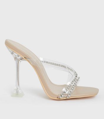 New look clear clearance heels