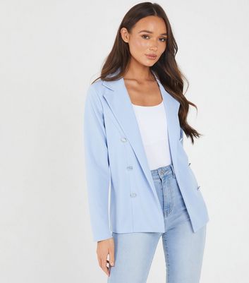 Pale hot sale blue blazers