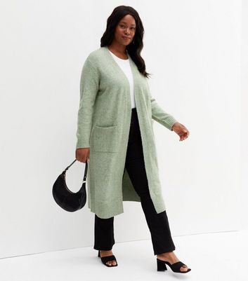 Womens mint clearance green cardigan