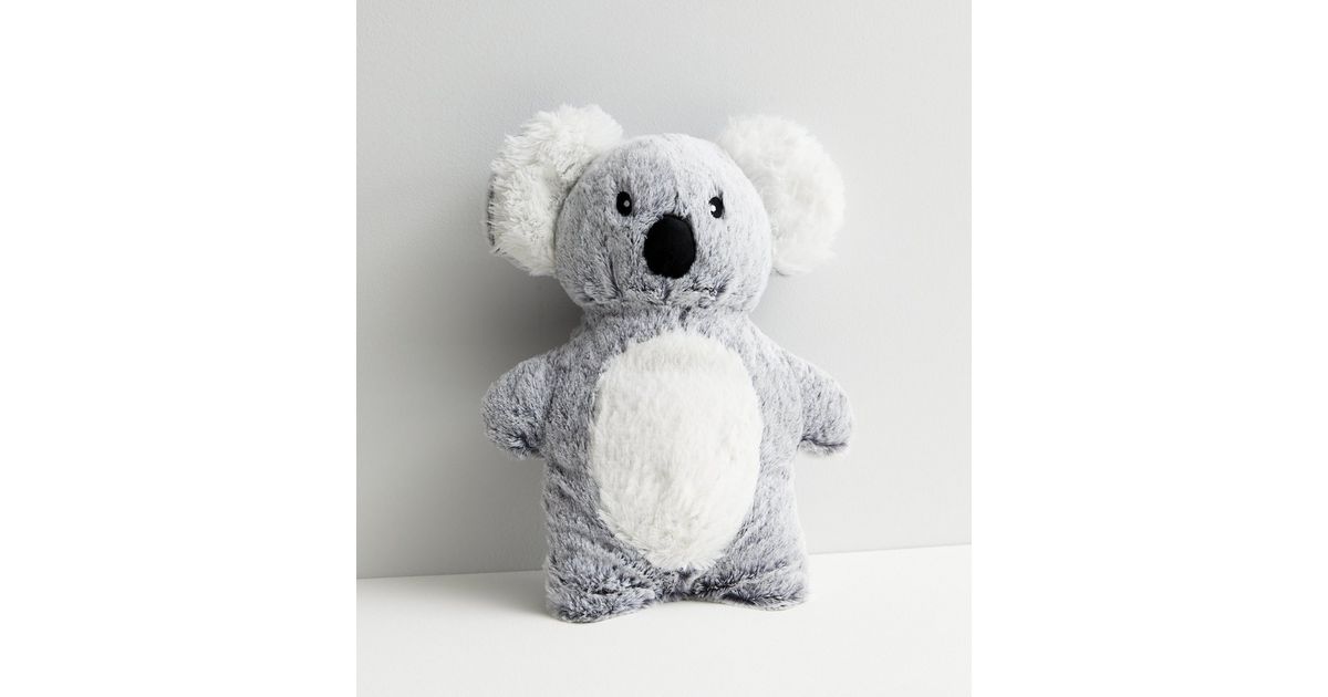 Grey Koala Hot Water Bottle New Look