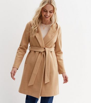 New look wrap outlet coat