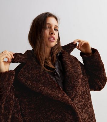 Rust hotsell teddy coat