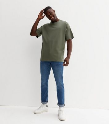 Khaki t cheap shirt mens