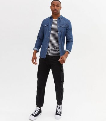 Black Denim Jacket with Dress Shoes Outfits For Men (27 ideas & outfits) |  Lookastic