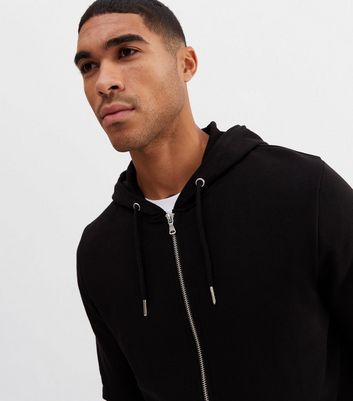 New look 2025 mens black hoodie