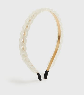 Damen Accessoires Cream Chain Headband