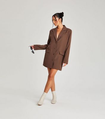 Oversized blazer as on sale dress