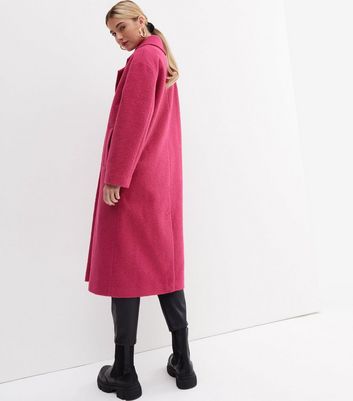 Deep pink coat hotsell