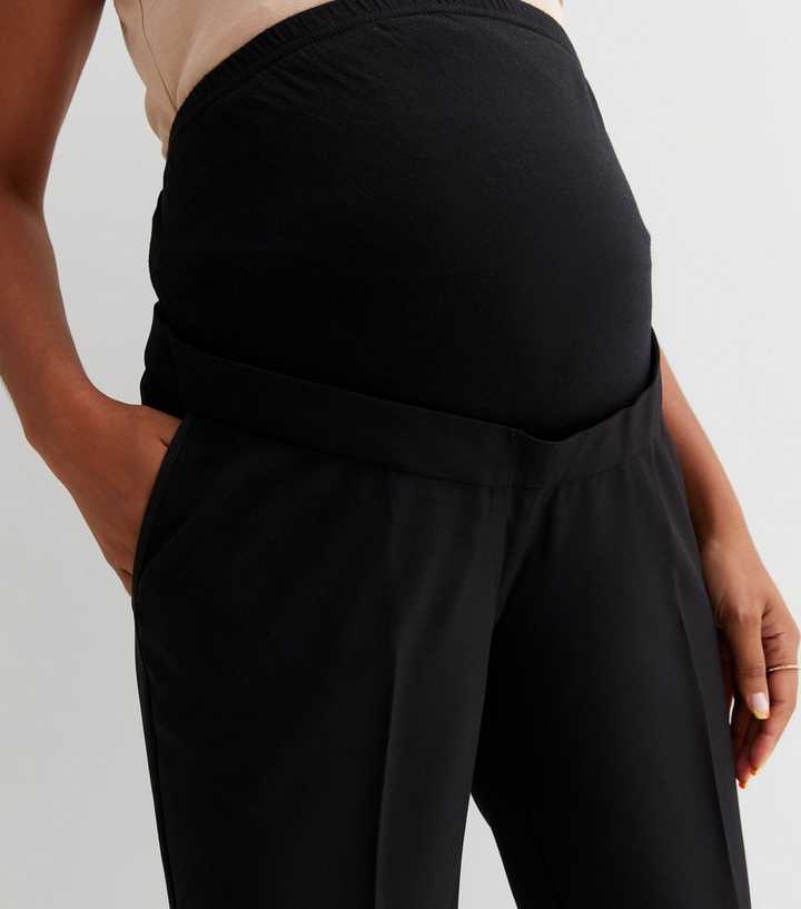 SlimFit Maternity Trousers (Black)