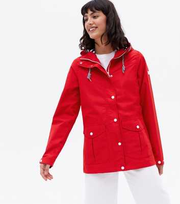 Regatta Red Stripe Lined Jacket Waterproof Jacket