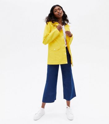 New look cheap yellow raincoat