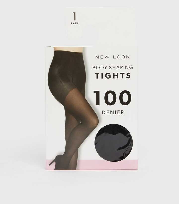 Dunnes Stores  Black 100D Body Shaper Tights