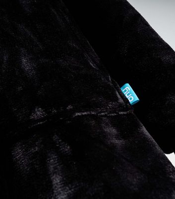 ugg big sur oversized throw blanket in off black