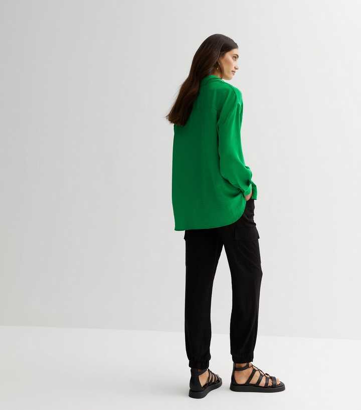 Emerald Green Button Up atelieryuwa.ciao.jp