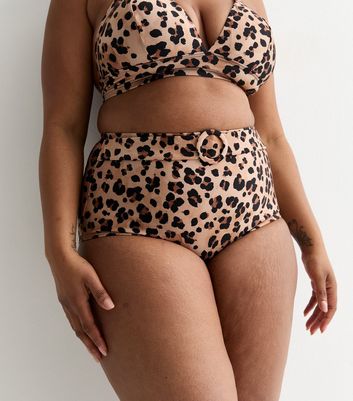 leopard bikini plus size