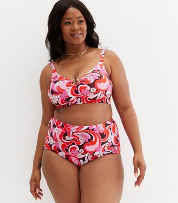 high rise bikini bottoms plus size