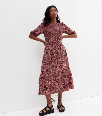 New look hot sale paisley dress