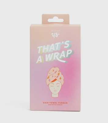 Yes Studio Pale Pink Abstract Hair Towel