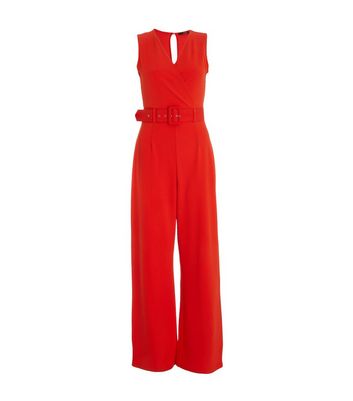 red orange jumpsuit