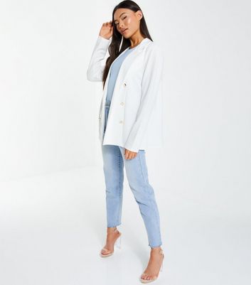 Click to view product details and reviews for Quiz Cream Button Front Blazer New Look. Click to view product details and reviews for Quiz Cream Button Front Blazer New Look.