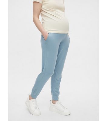 Mamalicious Maternity Pale Blue Jersey 