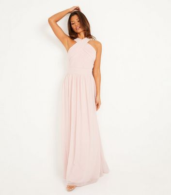 Quiz pink sales bridesmaid dress