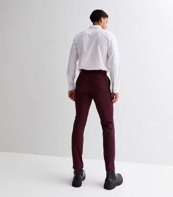 Burgundy Trousers for men - Shop now at Boozt.com