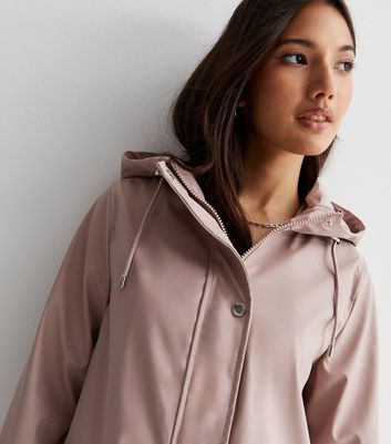 Mid Pink Hooded Anorak