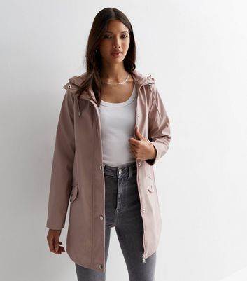 River island pink on sale raincoat