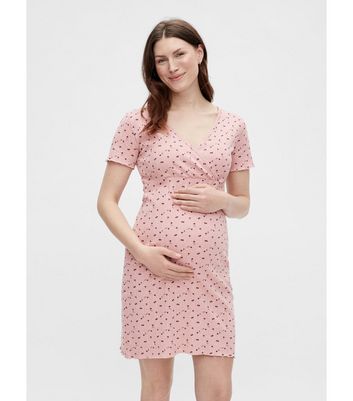 Maternity night dress new deals look