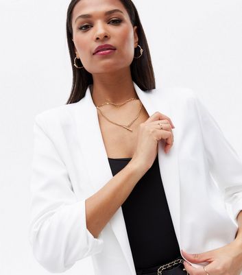 Loft white outlet blazer