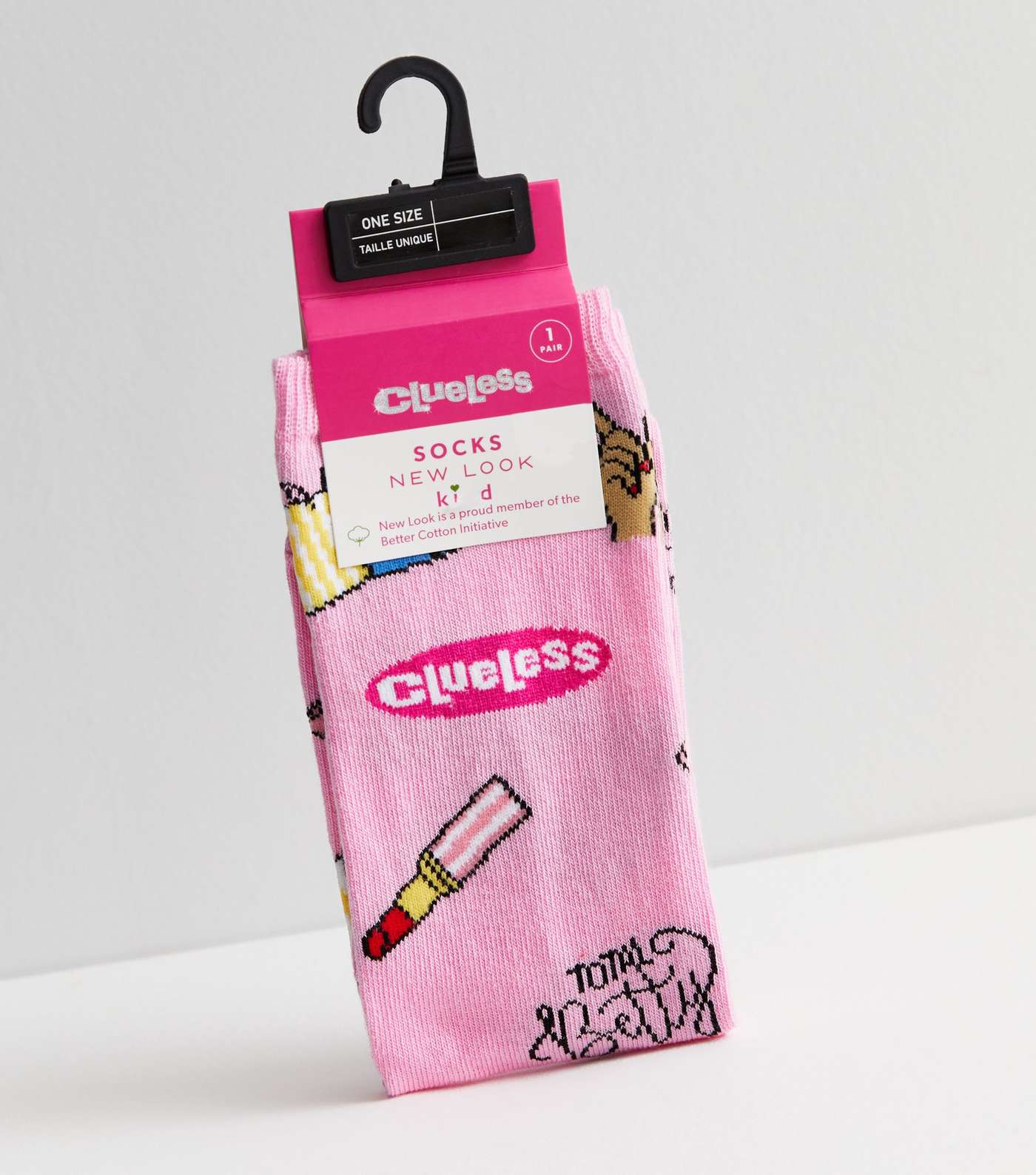 Pink Clueless Socks Image 3
