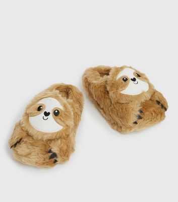 Sloth hot sale feet slippers