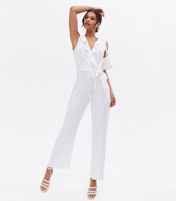 accessories for white jumpsuit