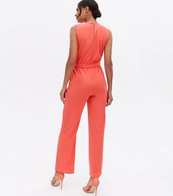 coral rompers