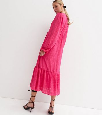 Pink seersucker shop dress womens