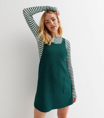 New look deals pinafore dress