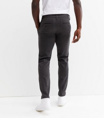 shop for Men's Only & Sons Dark Grey Straight Leg Trousers New Look at Shopo