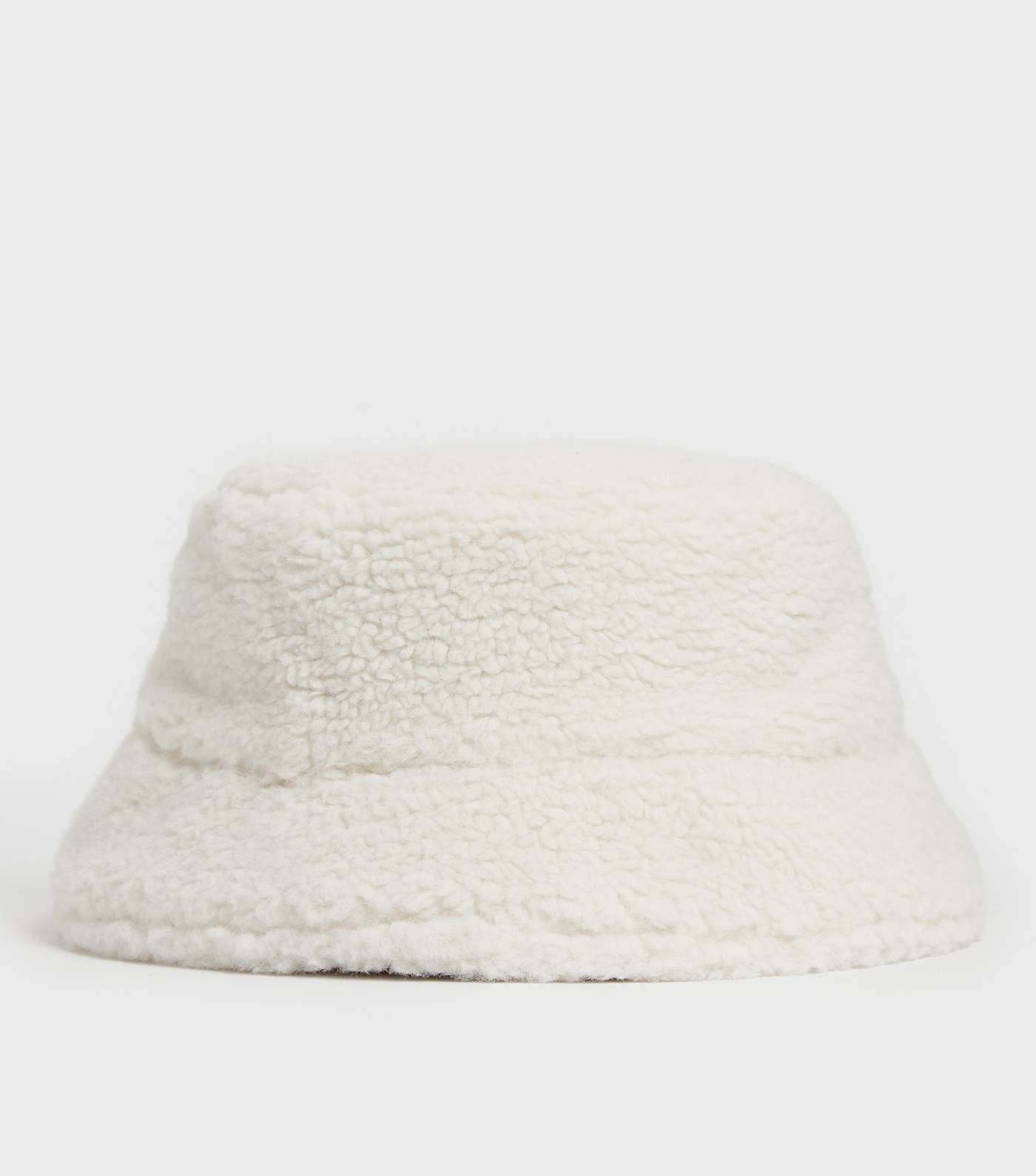 Cream Teddy Bucket Hat Image 2
