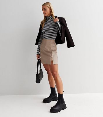 High waisted hotsell skirts new look