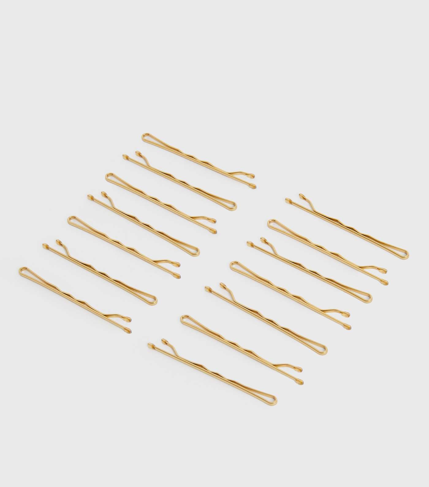 30 Pack Gold Hair Grips Image 2