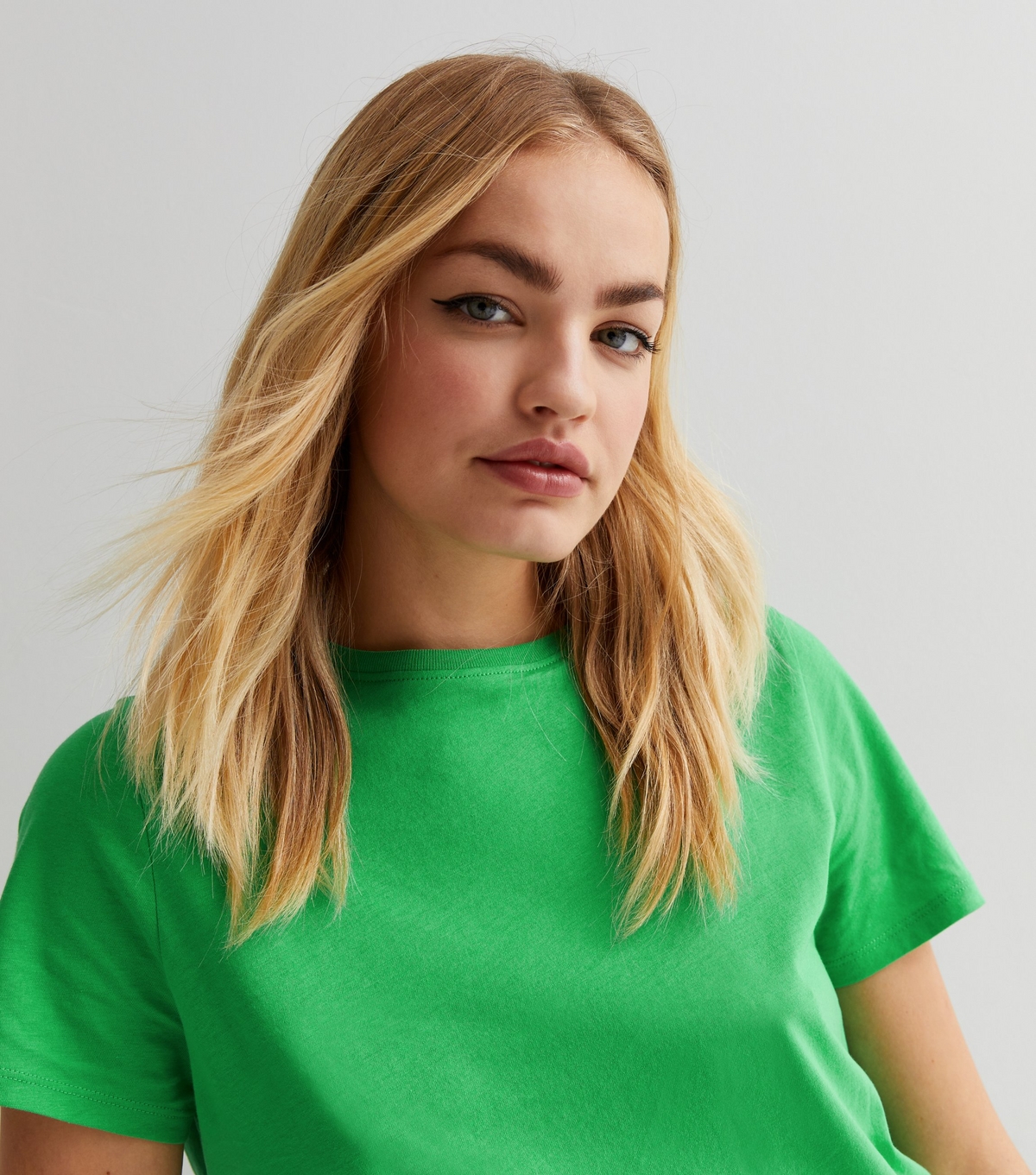 Women's Green Crew Neck T-Shirt New Look