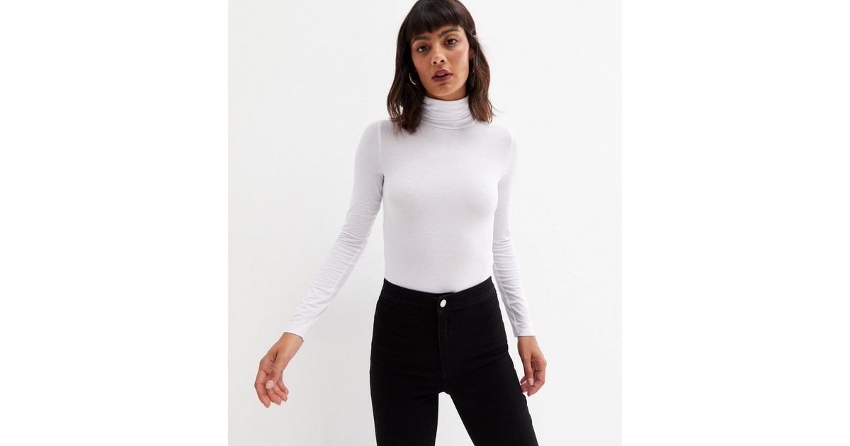 Roll Neck Racer Bodysuit