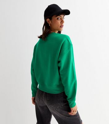 Green sweatshirt clearance ladies