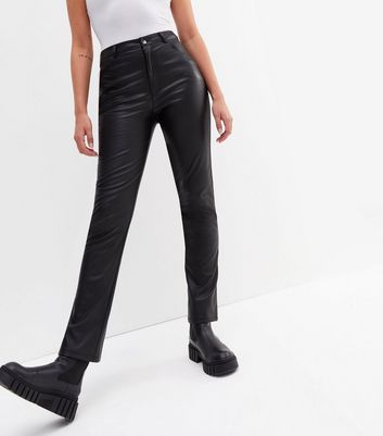 Leather jeans sale tall