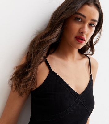 Haut Débardeur (cami) New Look - Bleu - Viscose - Taille 10 - Occasion Très Bon état