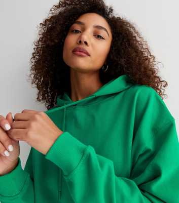 Green Pocket Front Hoodie