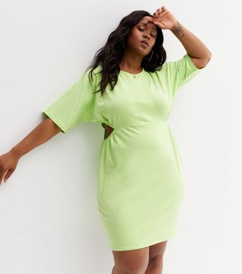 Lime green clearance dresses plus size