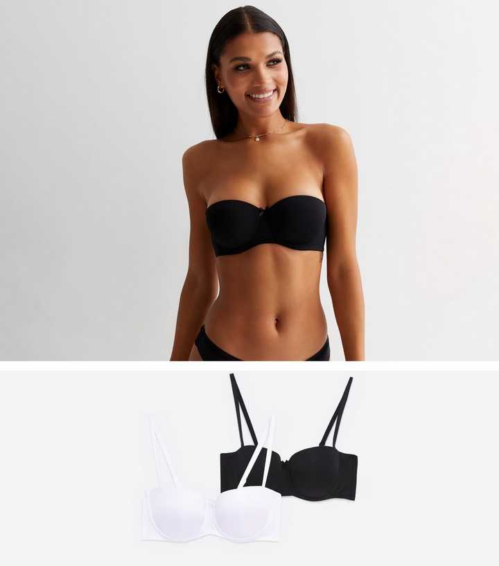 https://media3.newlookassets.com/i/newlook/838769309/womens/clothing/lingerie/2-pack-black-and-white-strapless-bras.jpg?strip=true&qlt=50&w=720